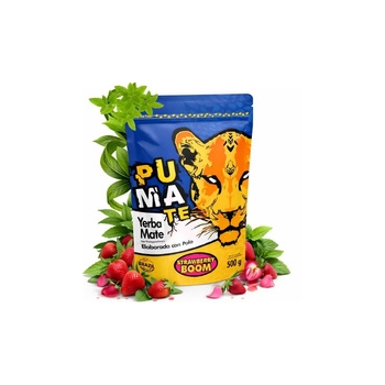Yerba mate Strawberry Boom 500g Pumate