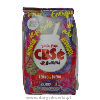 Yerba Mate CBSe Energia Guarana 500 g