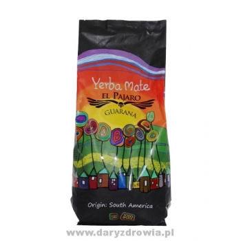 Yerba Mate Guarana 1000 g El Pajaro