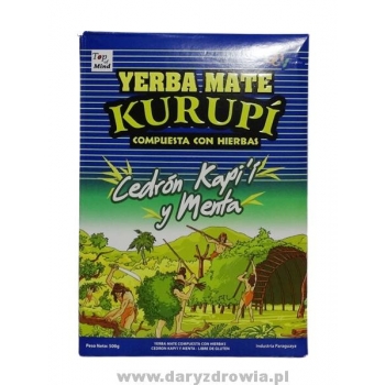 Yerba Mate Cedron Kapi y Menta 500 g Kurupi