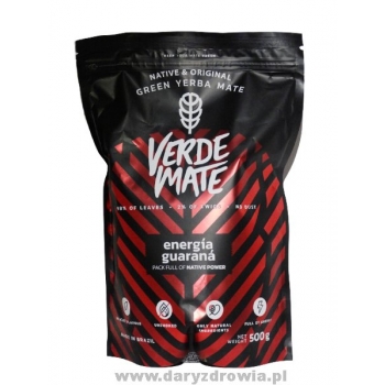 Yerba mate Verde mate Energia Guarana 500 g
