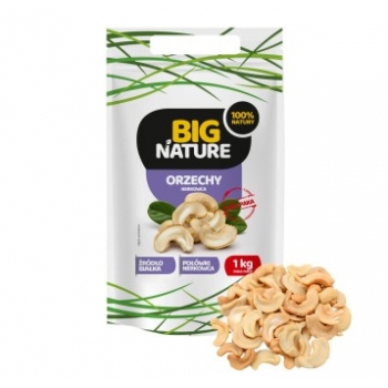 Orzechy Nerkowca Połówki 1 kg Big Nature