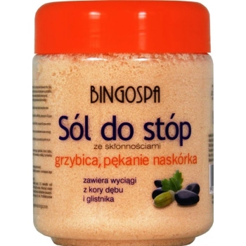Sól do Kąpieli Stóp z skłonnościami do grzybicy 550g Bingo Spa