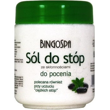 Sól do Kąpieli Stóp z skłonnościami do pocenia 550g Bingo Spa
