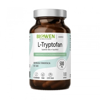 L-Tryptofan 500mg 100kaps Biowen