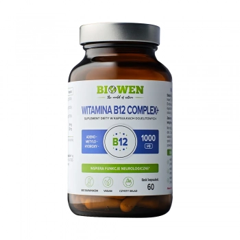 Witamina B12 Complex 60 kaps Biowen