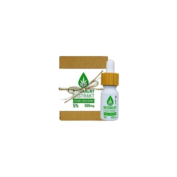 Olejek CBD 5% 500 mg 10 ml Kropla-CBD