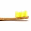 Bambusowa szczoteczka do zębów dla dorosłych średnia żółta Humble Brush