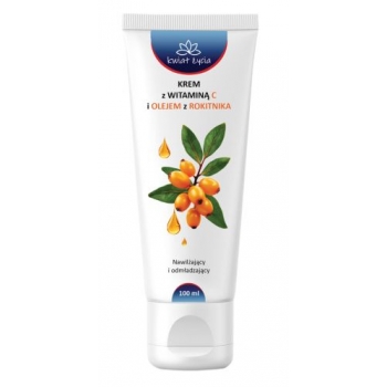 Krem z Olejem z Rokitnika Wit C 100ml Kwiat Życia