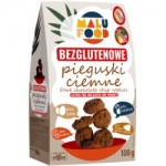 Ciastka Pieguski ciemne B/GCL 100 g Malu Food