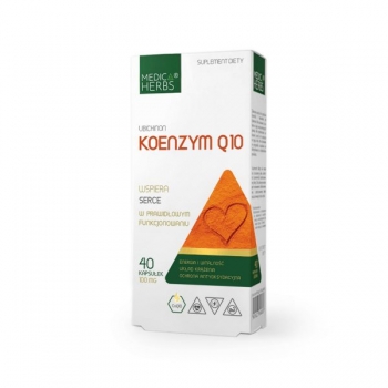 Koenzym q10 Ubichinon 100 mg Medica Herbs
