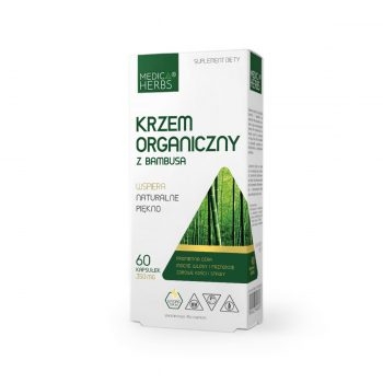 Krzem Organiczny z Bambusa wyciąg 60 kaps Medica Herbs