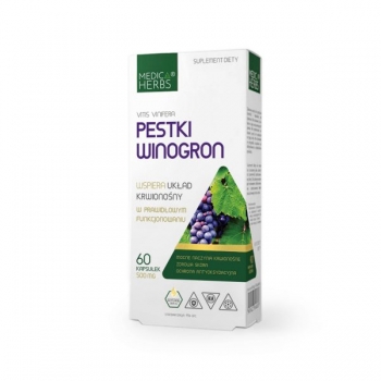 OPC Pestki Winogron 60 kaps Medica Herbs