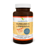 Kurkumina z piperyną 60 kaps Medverita