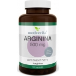 L-Arginina 500 mg 100 kaps Medverita