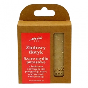 Szare mydło potasowe z łopianem