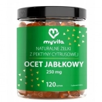Żelki Naturalne z Octem Jabłkowym 120 żelek Myvita