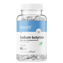Maślan sodu Sodium butyrate mikrokapsułkowany 90 kaps Ostrovit