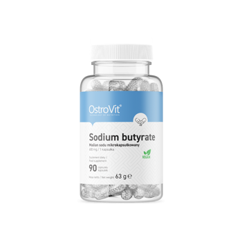 Maślan sodu Sodium butyrate mikrokapsułkowany 90 kaps Ostrovit