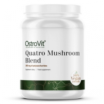 Quatro Mushroom Blend Mieszanka Czterech Grzybów 50 g Ostrovit