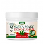 Końska Maść z Konopiami i CBD  Rozgrzewająca 250 g Virde