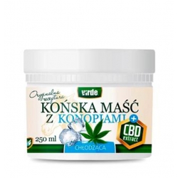 ! Końska Maść z Konopiami i CBD Chłodząca 250 ml Virde