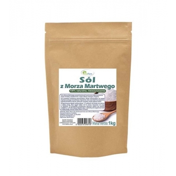 Sól Nieoczyszczona z Morza Martwego 1 kg VitaFarm