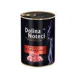 Karma mokra Cielęcina 400 g 1 puszka Dolina Noteci