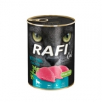 Karma mokra Tuńczyk 400 g 1 puszka Rafi Cat