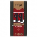 Czekolada gorzka 99% 80 g Vivani