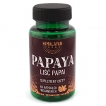 Papaya liść 60 kaps Himalayan