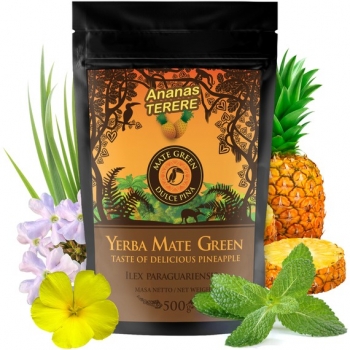 Yerba Mate Green Dulce Pina Ananas 500 g Oranżada